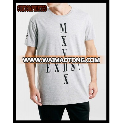 100% cotton high quality custom printed tail tee